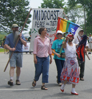 Midcoast Peace & Justice Group - Bill, Nancy, Norma, Patti, Alan . . .